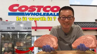 Japanese A5 Grade Wagyu Steak from Costco Review | Is it worth it ? Japanese A5 Grade Wagyu Steak from Costco Review | Is it worth it ?