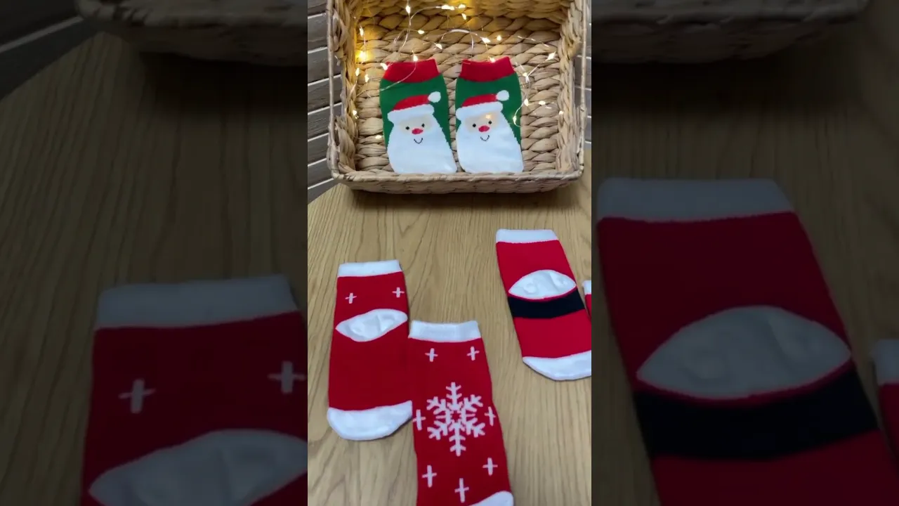 Носочки новогодние новорожденному 0-1 год