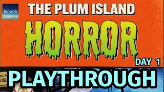 The Plum Island Horror Board Game | Playthrough (Day 1)