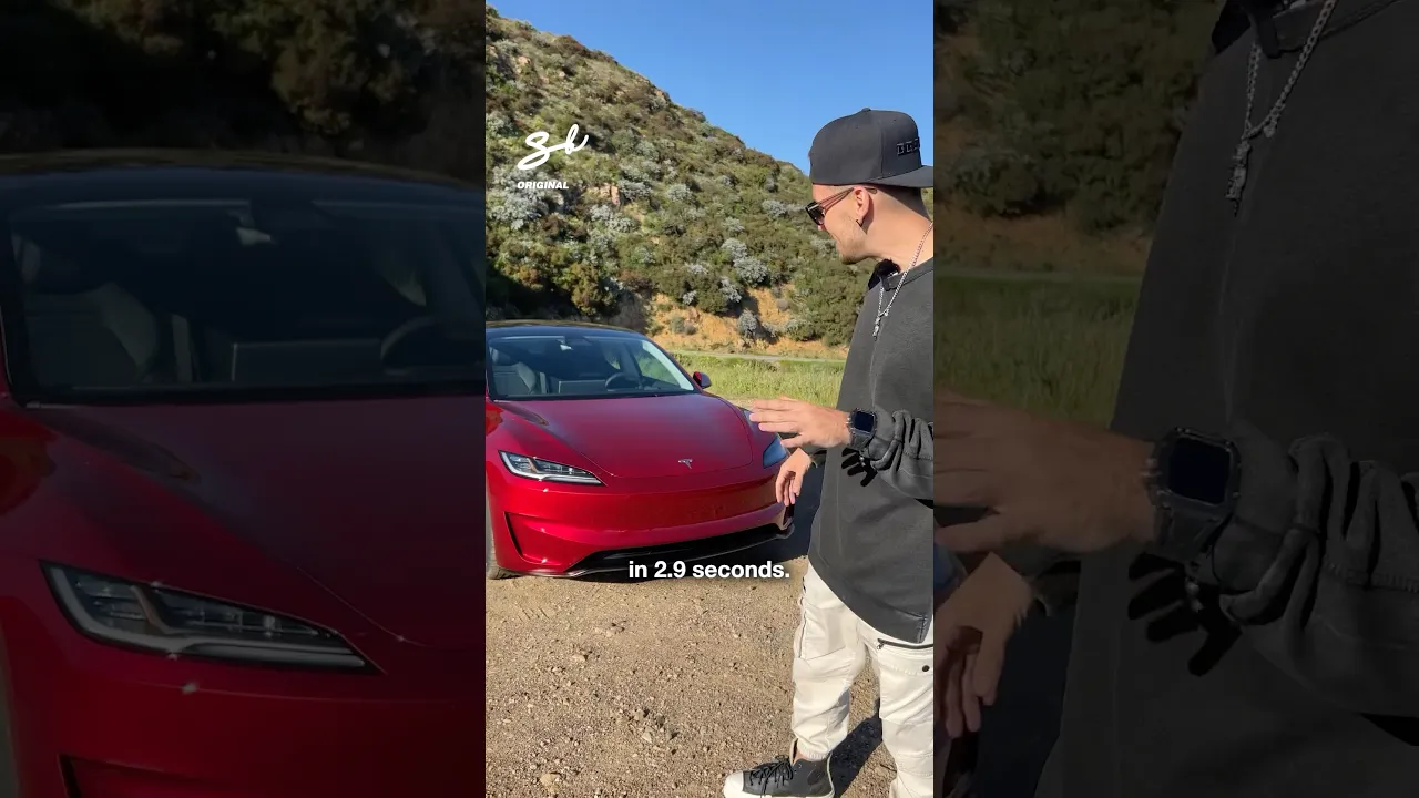 The 2024 Tesla Model 3! 😲 #tesla #cars #tech