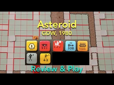Asteroid (GDW) Review & How to Play
