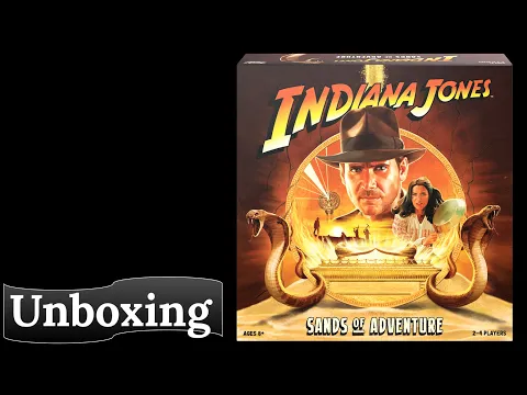 Indiana Jones: Sands of Adventure - Unboxing
