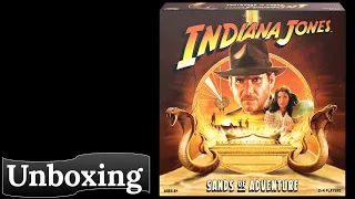 Indiana Jones: Sands of Adventure - Unboxing