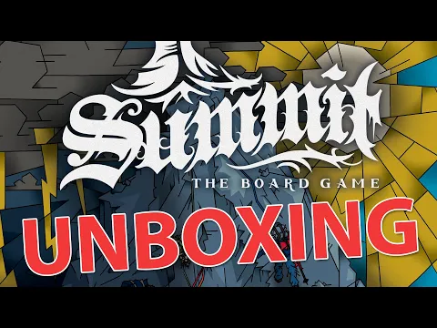#Summit: The Board game #unboxing