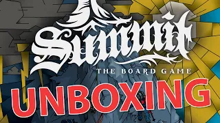 #Summit: The Board game #unboxing