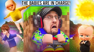 HIDE n&#39; SEEK from the BABIES! Baby in Yellow vs Boss Baby vs Ice Age Baby (Minecraft in Garry&#39;s Mod)