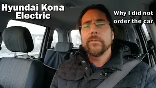 Car Vlog 26 - Why I can't buy the Hyundai Kona EV