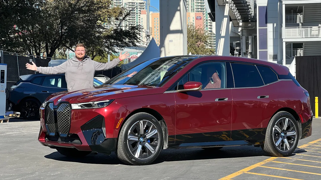 I Drive The Surprisingly Wonderful BMW iX xDrive50 For The First Time!