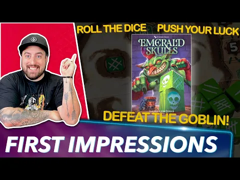 Emerald Skulls Board Game First Impression Review