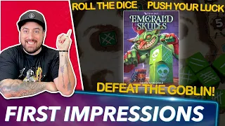 Emerald Skulls Board Game First Impression Review