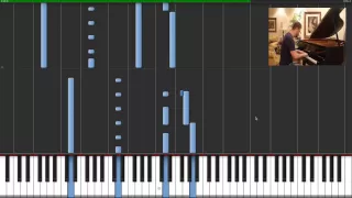 How to play piano -- Skyrim theme tutorial