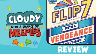 Flip 7: With a Vengeance Review - Cloudy with a Chance of Meeples