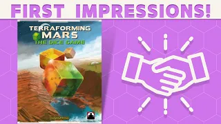 Terraforming Mars: The Dice Game - First Impressions!