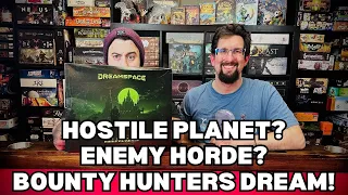 Dreamspace Mission to Marsylvania Board Game. First Impression Kickstarter Review!