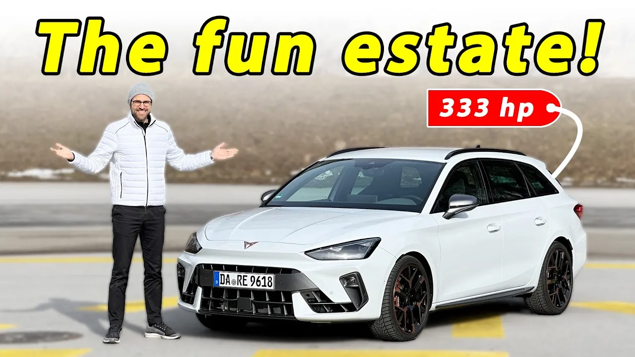 Cupra Leon facelift VZ driving REVIEW Estate vs Hatch
