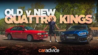 Old v New: 2018 Audi RS5 and the 1988 Audi Quattro, with Joe Achilles