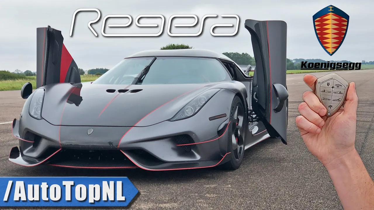 Koenigsegg Regera REVIEW on TEST TRACK by AutoTopNL