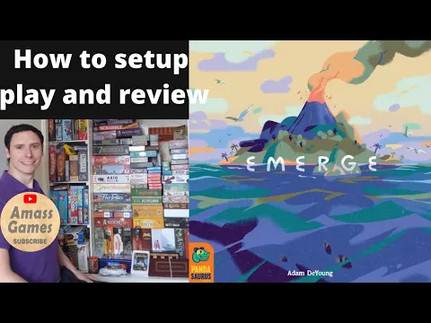 Emerge #howtoplay #review #boardgame #tabletop AmassGames #games #bgg #board #game