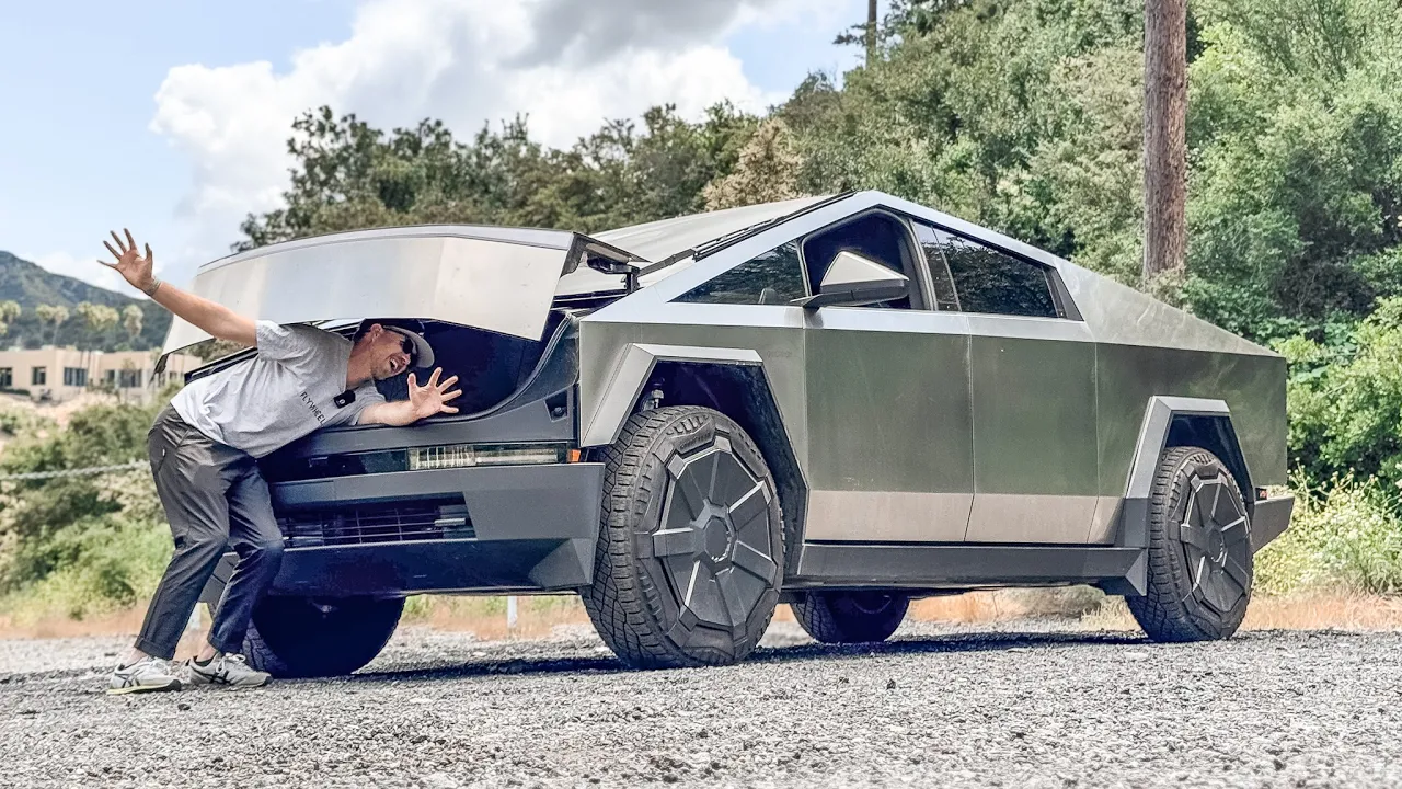 Cybertruck Update! Improved Turning Circle, Frunk Safety, Off-Road Modes, & More