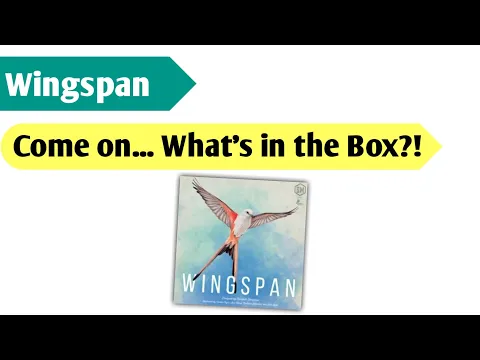 Having a Big Year: An Unboxing of Wingspan