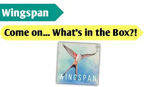 Having a Big Year: An Unboxing of Wingspan