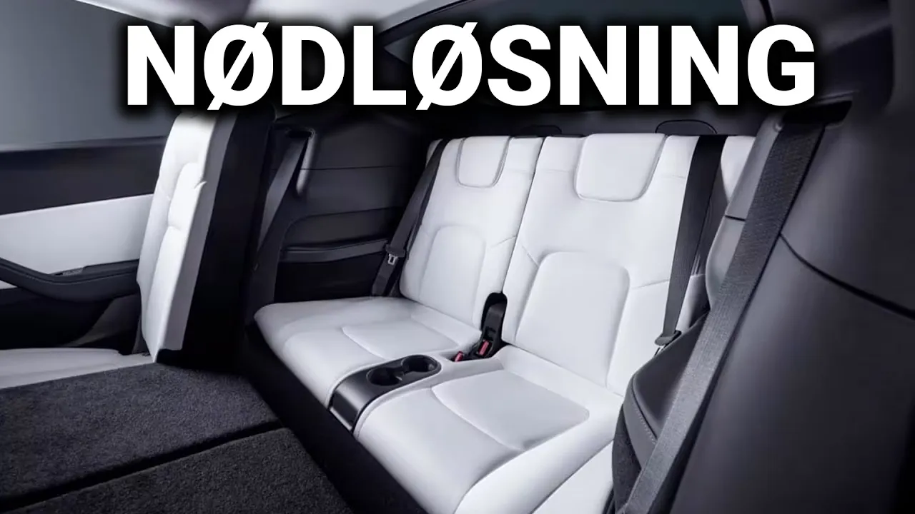 Tesla Model Y 7-seter er nå tilgjengelig i Norge
