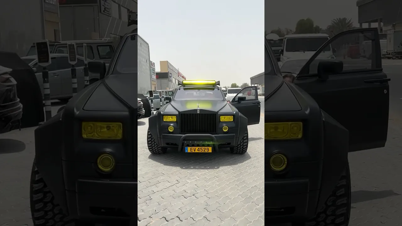 An Off-Road Rolls-Royce?! 🤯 ​⁠@sbxcars  #rollsroyce #offroad #luxury