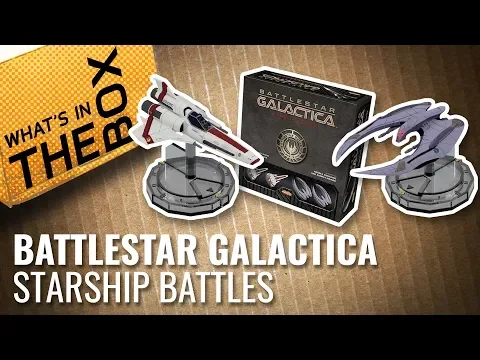Unboxing: Battlestar Galactica – Starship Battles Starter Set