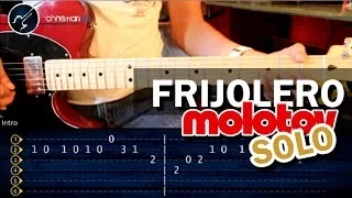 Cómo tocar &quot;Frijolero&quot; de Molotov en Guitarra Eléctrica (HD) SOLO - Christianvib