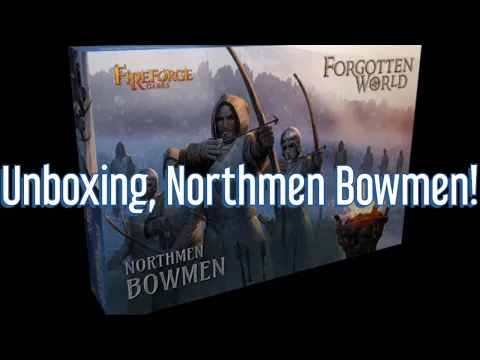 Unboxing, Northmen Bowmen, from FireForge.