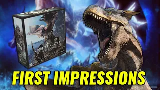 GIVE ME ROAR! - Monster Hunter World: The Board Game First Impressions!