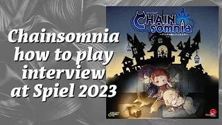 How to play CHAINsomnia Interview at @Japanimegames during Spiel 2023
