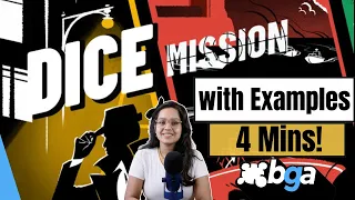 Dice Mission - How to Play in 4 Mins!