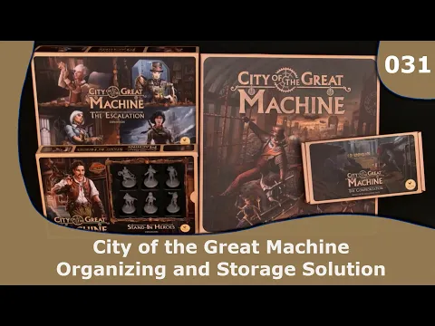 City of the Great Machine - Organization and Storage Solution | 031 | CulBlu Unboxing