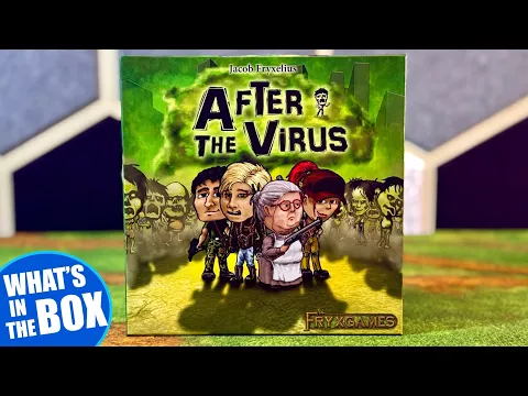 AFTER THE VIRUS Deck Building Game Unboxing | Dale the Casual Gamer
