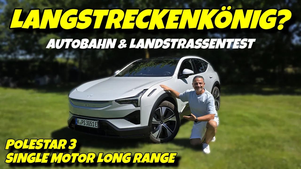 Maximale Reichweite im Polestar 3 Long Range Single Motor. #ev #elektroauto