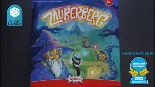 Zauberberg - Nominiert zum Kinderspiel des Jahres 22 - ein würdiger Titelträger? - Regeln und Review