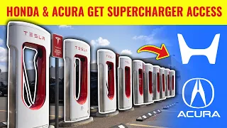 We Now Have a Date & Details For Honda & Acura's Tesla Supercharger Access