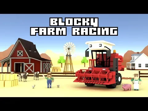 Wideo Blocky Farm Racing