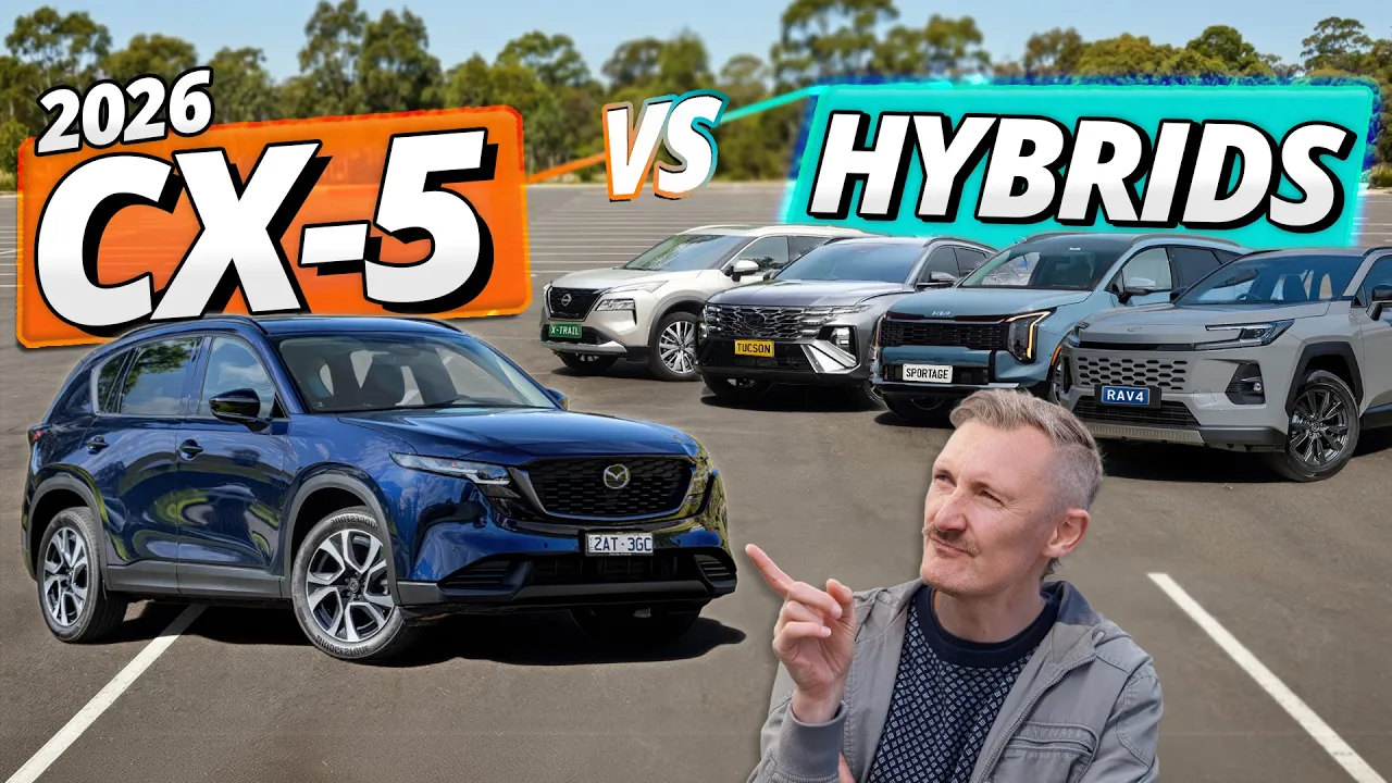 New Mazda CX-5 vs The Hybrid Rivals: Is Petrol Still Good Enough? 2026 Review