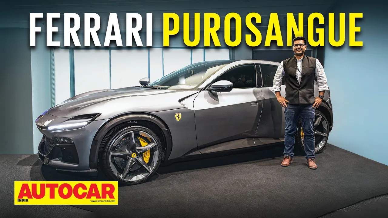 2023 Ferrari Purosangue - The India-friendly V12 Ferrari! | First Look | Autocar India