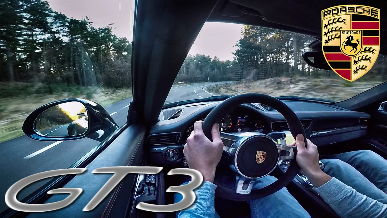 Porsche 911 GT3 991 Test Drive & Interior SOUND!