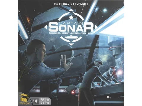 Captain Sonar - Let's Play (6 Spieler), Rezension & Regelübersicht auf deutsch