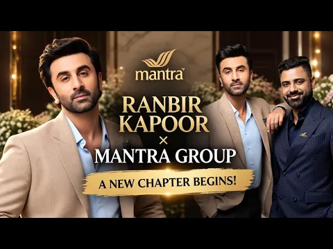 Ranbir Kapoor Named Brand Ambassador of Mantra Group | A New Chapter Begins After 19 Years
