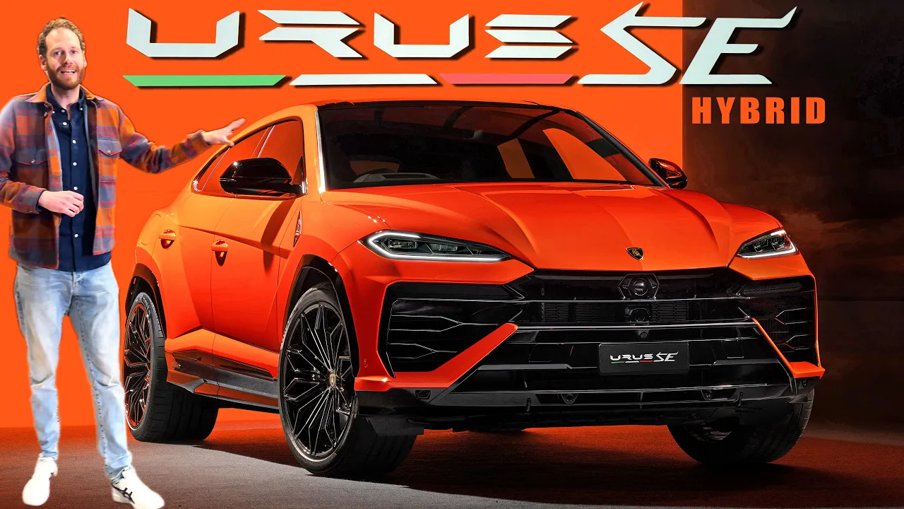 2025 LAMBORGHINI URUS SE HYBRID // WORLD PREMIERE with MAX