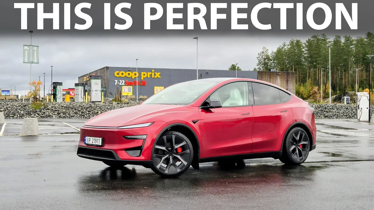 Tesla Model Y Performance Juniper range test