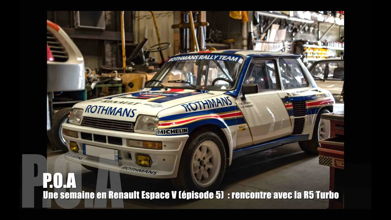 Une semaine en Renault Espace V🇫🇷 : rencontre avec la R5 Turbo