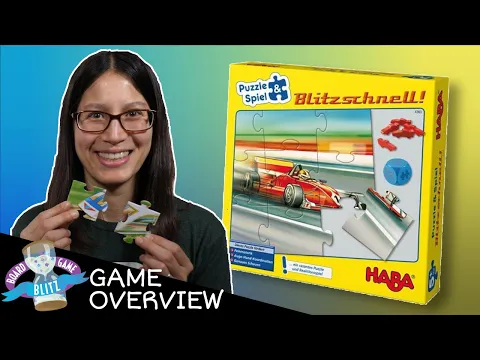 Blitzschnell! (Lickety-Split!) - speed jigsaw puzzling! | Children's Game Overview