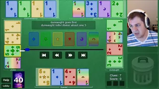 The Perfect Game of Hanabi