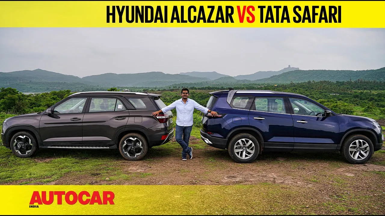Hyundai Alcazar vs Tata Safari - Two very different takes on the three row SUV  | Autocar India